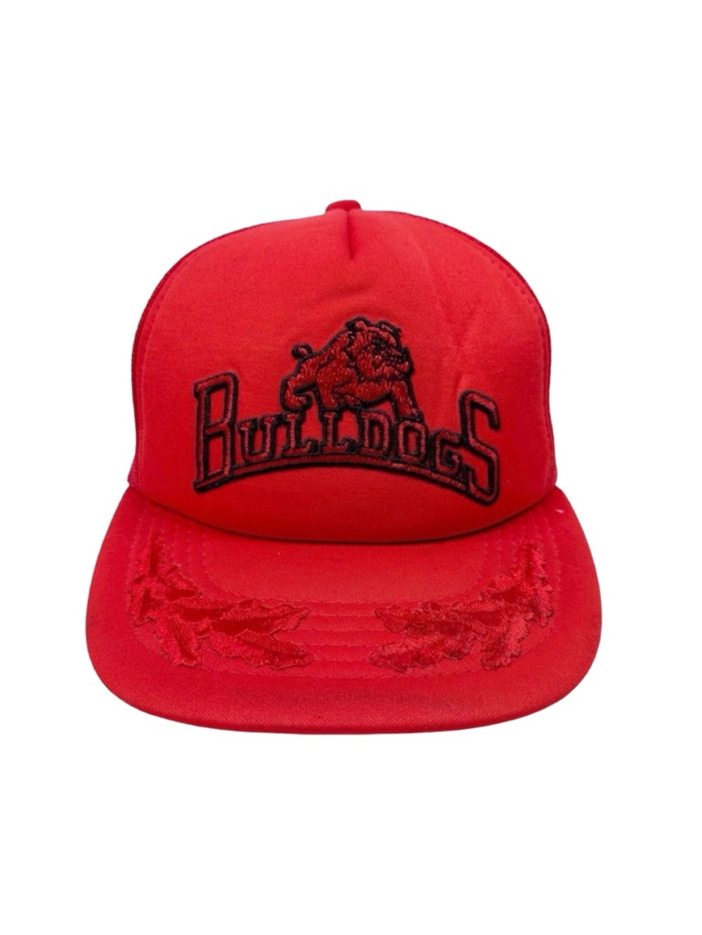 Vintage Moja Embroidered Georgia Bulldogs SnapBack Trucker Hat - One Size